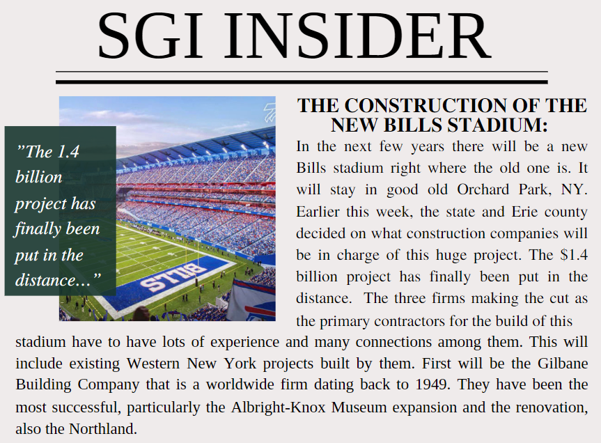 SGI Insider
