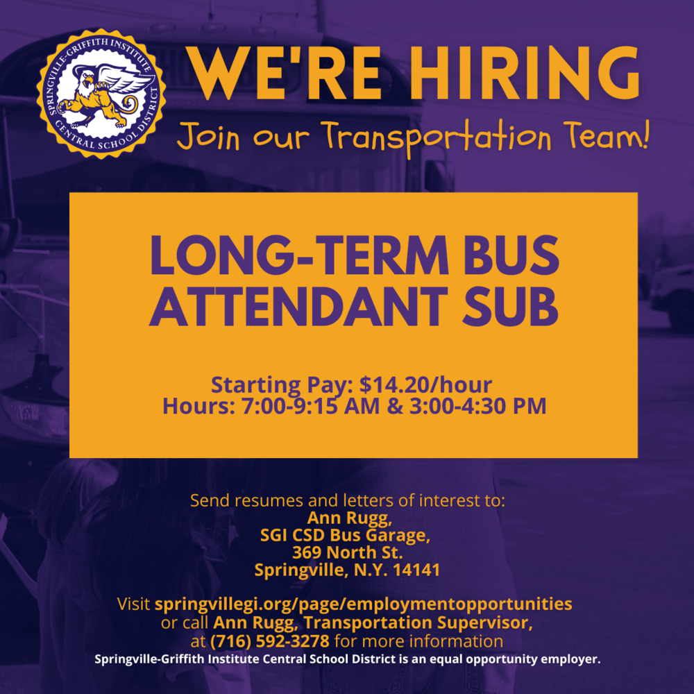 bus attendant sub