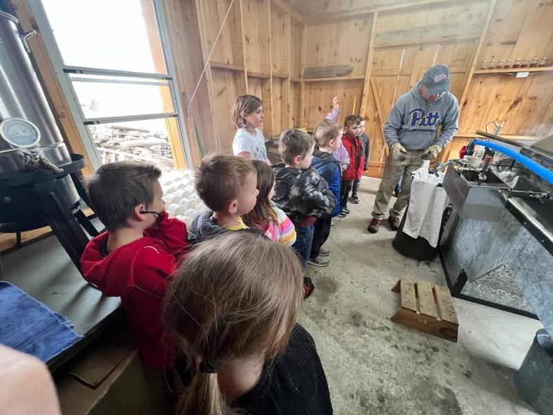 Sweet Lesson at SES Sugar Shack Springville Elementary